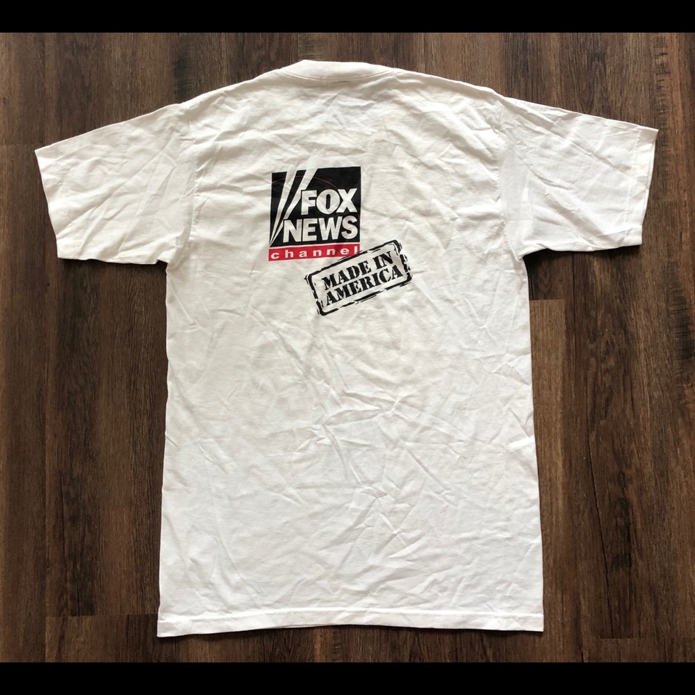 VTG FOX NEWS T SHIRT Mens M Made in America rare